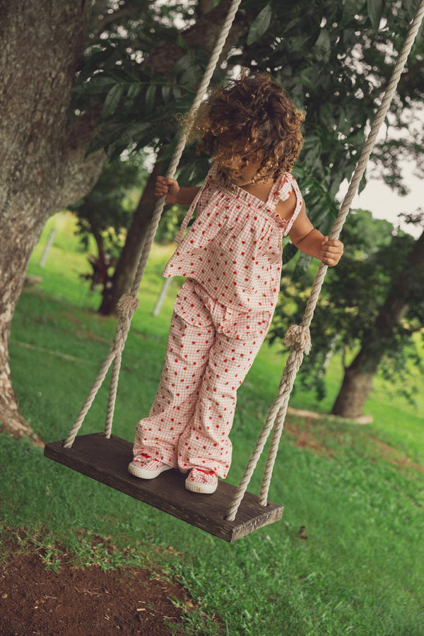 Girls Marley Pants in Strawberry Fields