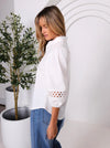 Ladies Dior Blouse in White