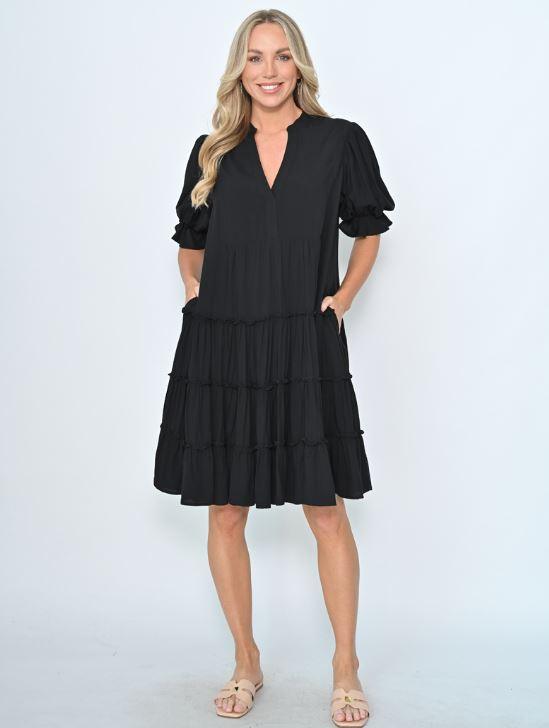 London Tiered Frill Dress - Folk Road