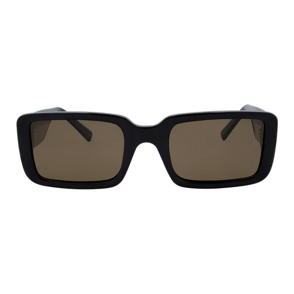 Luna Polarised Sunglasses in Black Brown