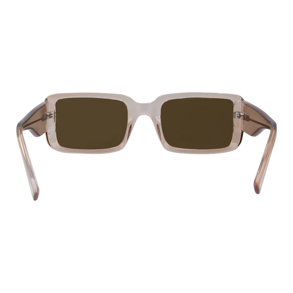 Luna Polarised Sunglasses in Beige Brown