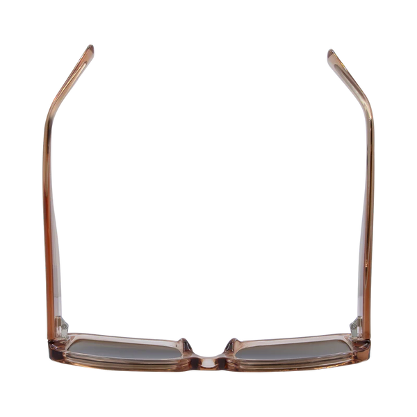 Luna Polarised Sunglasses in Beige Brown