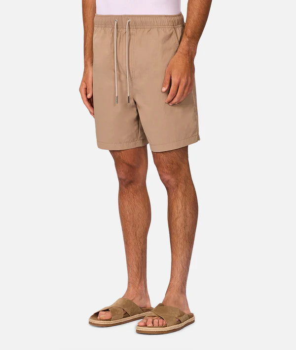 Mens Azure Swim Shorts in Biscotti