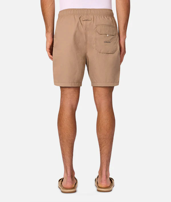 Mens Azure Swim Shorts in Biscotti