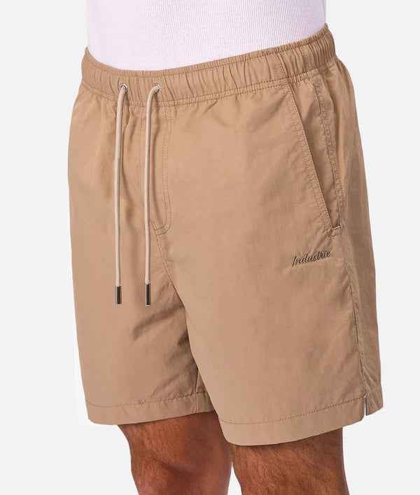 Mens Azure Swim Shorts in Biscotti