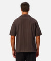 Mens Malaga Short Sleeve Shirt in Umber