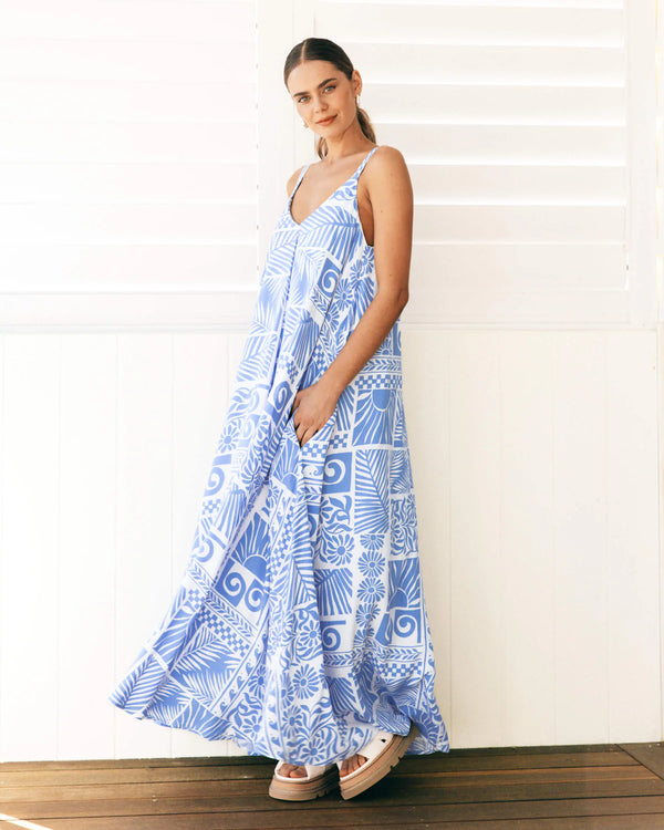 malia maxi dress Malia Maxi Dress in Off White XL / Off White