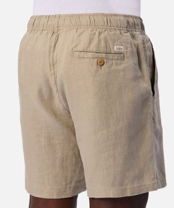 Men's Marina Linen Short in Moss