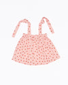 Girls Marley Top in Strawberry Fields