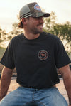 Mens Signature Bull T'Shirt in Charcoal