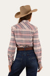 Ringers Western Millicent Womens Flannel in Rosey Pink