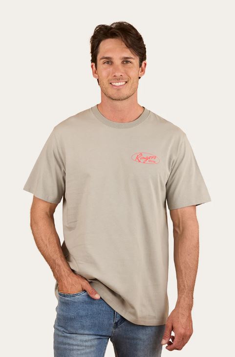 Ringers Western Mud Sweat Beers TShirt in Cement