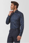 Cambridge Mens Long Sleeve Parkdale Floral Shirt