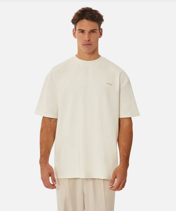 The Newport Mens Tee in Chalk