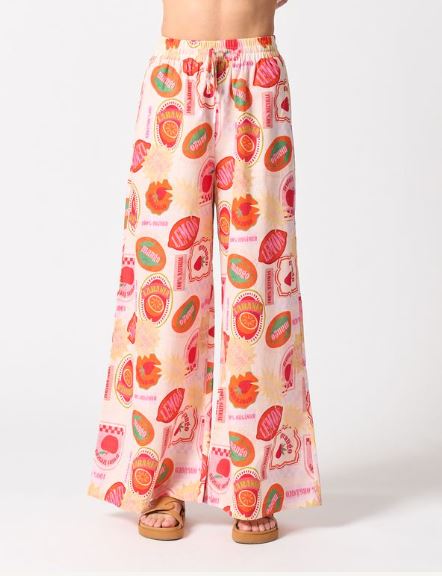 Women's Vermont Pant in Frutas Fescas