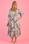 Ladies Paradise Dress in Palm Mocha