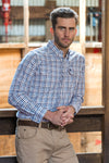 Men's Thomas Cook Patrick Check 2 Pocket Long Sleeve Shirt