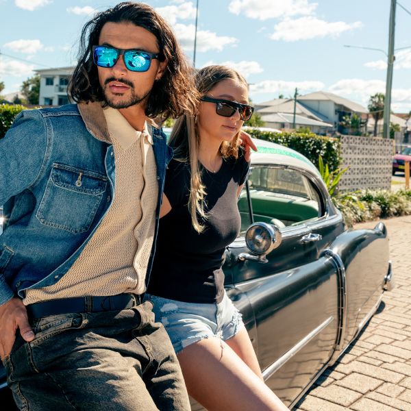 SIN Sunglasses - Peccant - Matt Black / Ice Blue