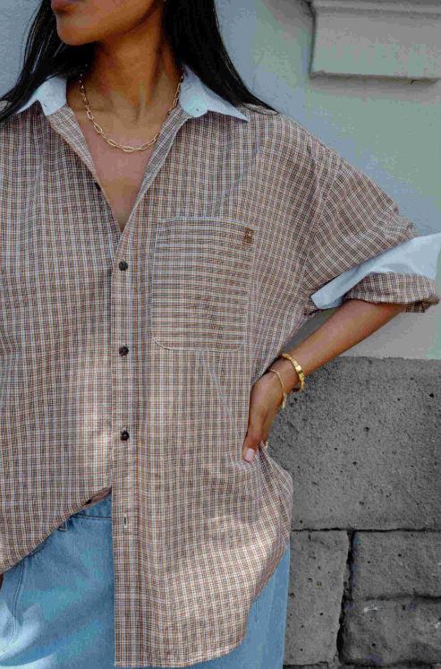 Ladies Peta Oversized Fit Shirt