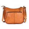 Elegant Ladies’ Leather Cross-Body Shoulder Bag in Tan
