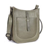 Rugged Hide Womens' Aloe Crossbody Handbag in Olive