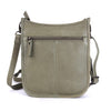 Rugged Hide Womens' Aloe Crossbody Handbag in Olive