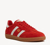 Ladies Goodsole 2001 Parallel Sneaker in Aurora Red