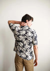 Men's Puerto Rico Linen Shirt in Navy