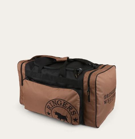 Rider Sports Bag in Brown / Black