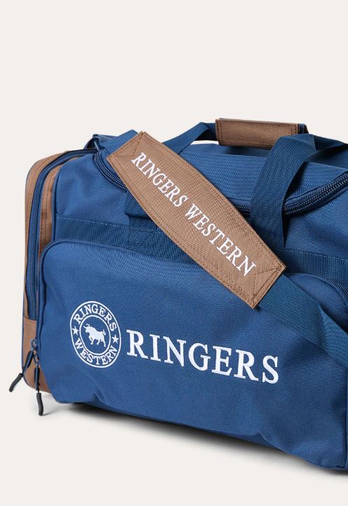 Ringers Western Rider Go Sports Bag in Navy/Brown