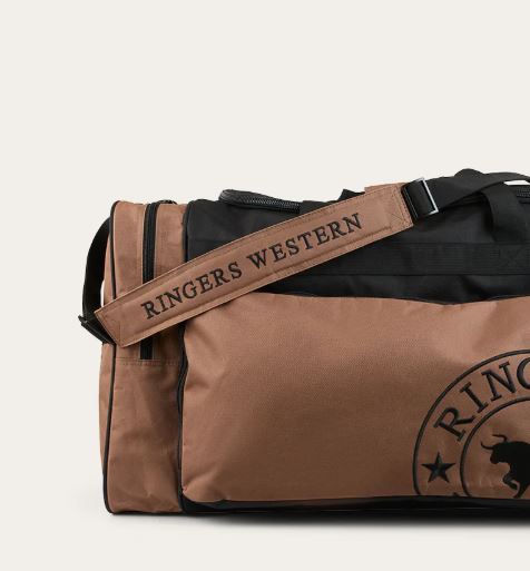 Rider Sports Bag in Brown / Black