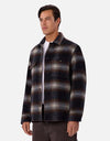 The Riverton Check Jacket in Black Brown Combo