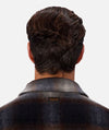 The Riverton Check Jacket in Black Brown Combo