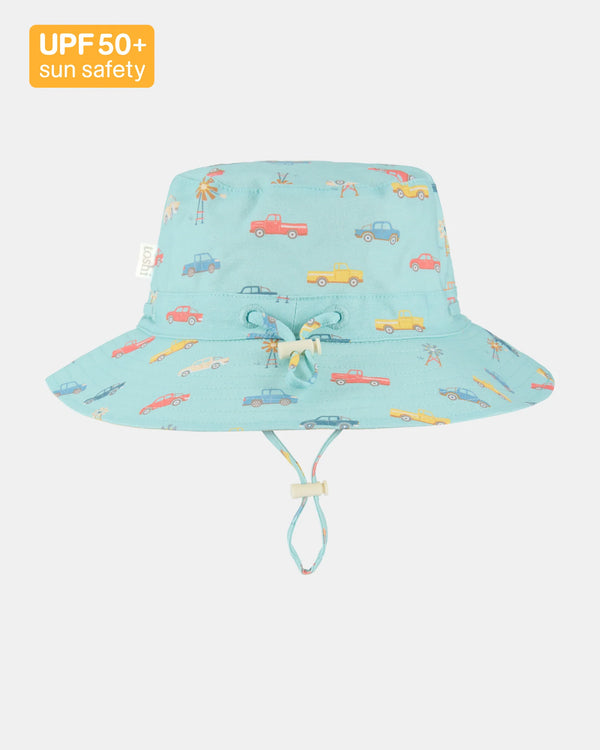 Toddler Sunhat - Ryder - Utes in Teal
