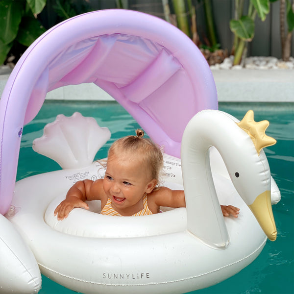 SUNNYLiFE - Baby Float Princess Swan Multi - Lilac
