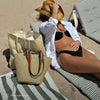 SUNNYLiFE - Reclinning Beach Chair The Vacay Olive