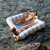 SUNNYLiFE - Luxe Twin Hammock Float The Vacay Soft Olive
