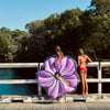 SUNNYLiFE - Luxe Lie-On Float Hibiscus Pastel Lilac