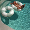 SUNNYLiFE - Tube Pool Ring The Vacay Soft Olive Stripe