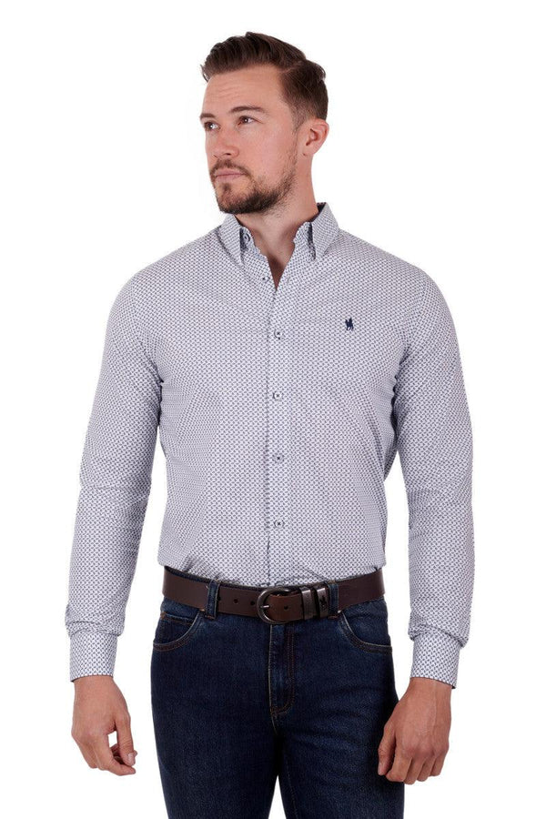 Thomas Cook - Sean Tailored Long Sleeve Shirt - Folk Road