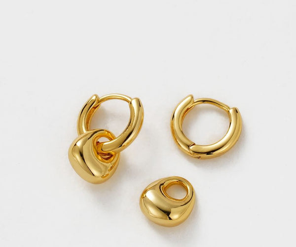 Zafino - Sadie Hoop Earring in Gold