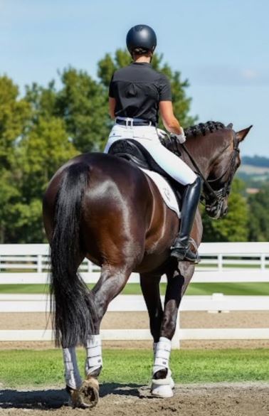 BARE Sculpt Hybrid Riding Breeches - White/Black Seat