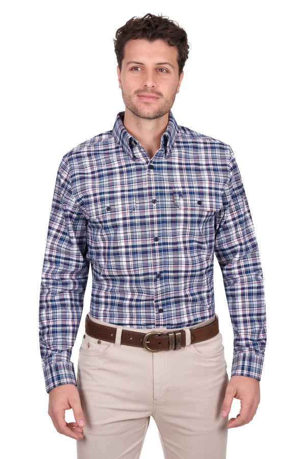 Men's Thomas Cook Sean Check Long Sleeve Shirt