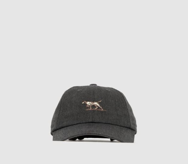 Signature Cap in Carbon Oxford