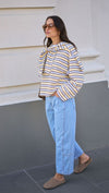 Ladies Beau Long Sleeve Slouchy Tee by Ceres Life