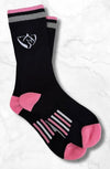 BARE Ladies Cotton Paddock Sock in Kali