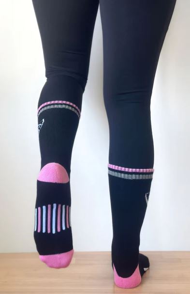 BARE Ladies Cotton Paddock Sock in Kali