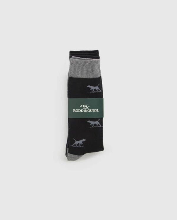 Men's Socks - Dogs-A-Plenty Three Pack Socks in Multi