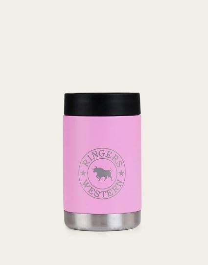Ringers Western Can Cooler in Pink