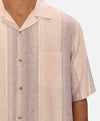 Mens Sunset Short Sleeve Shirt in Lavender Musk